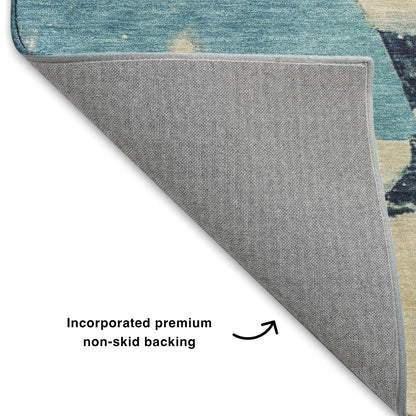 Dalyn Rugs Merry & Bright  Blue  Holiday