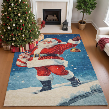 Dalyn Rugs Merry & Bright  Blue  Holiday