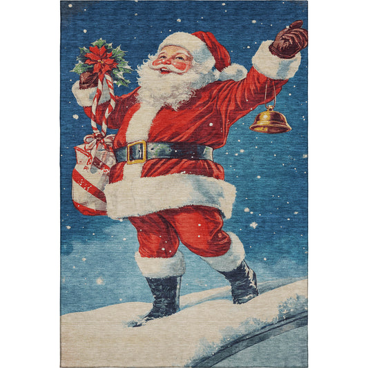 Dalyn Rugs Merry & Bright  Blue  Holiday