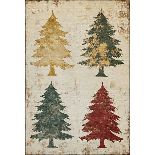 Dalyn Rugs Merry & Bright  Ivory  Holiday