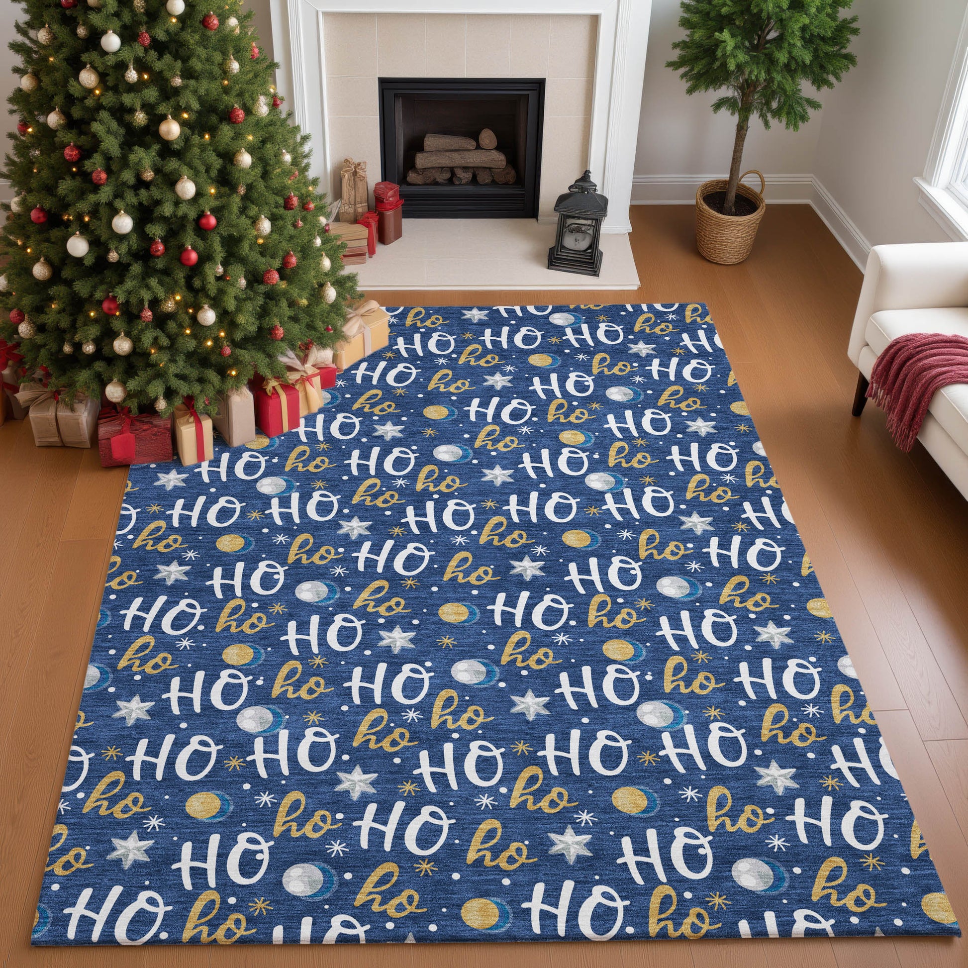 Dalyn Rugs Merry & Bright  Navy  Holiday