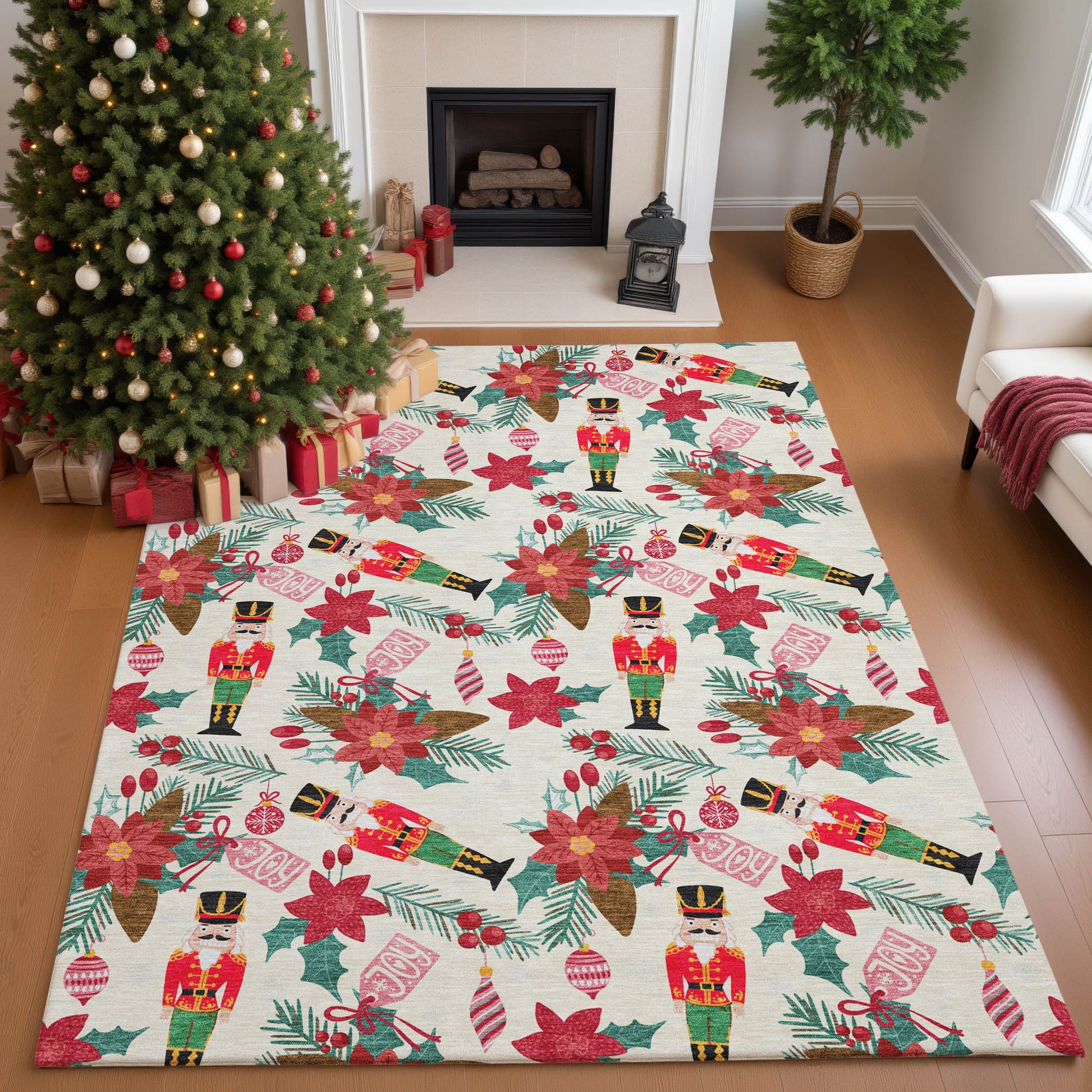 Dalyn Rugs Merry & Bright  Ivory  Holiday