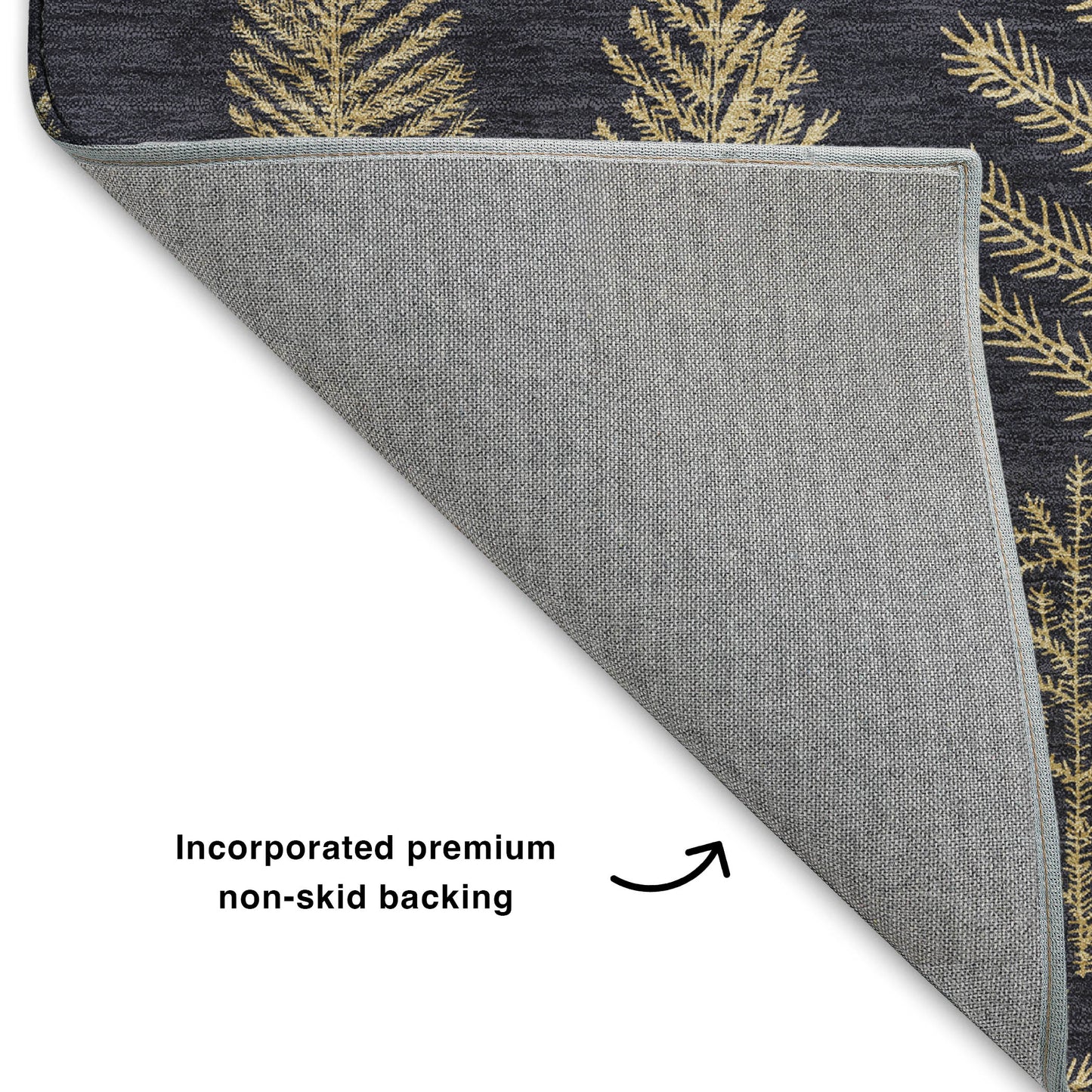 Dalyn Rugs Merry & Bright  Black  Holiday