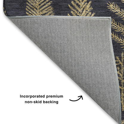 Dalyn Rugs Merry & Bright  Black  Holiday