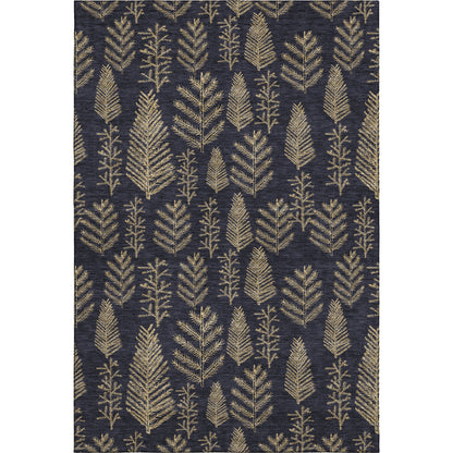 Dalyn Rugs Merry & Bright  Black  Holiday