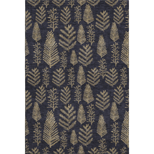 Dalyn Rugs Merry & Bright  Black  Holiday
