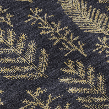 Dalyn Rugs Merry & Bright  Black  Holiday