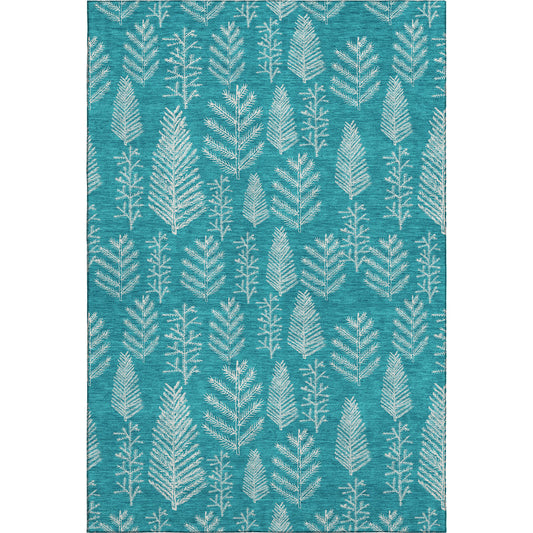 Dalyn Rugs Merry & Bright  Teal  Holiday