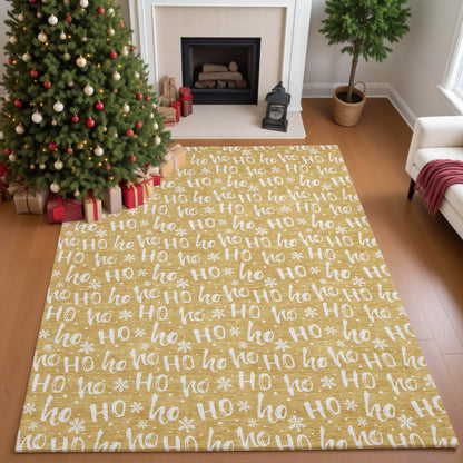 Dalyn Rugs Merry & Bright  Gold  Holiday
