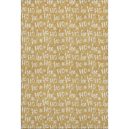 Dalyn Rugs Merry & Bright  Gold  Holiday