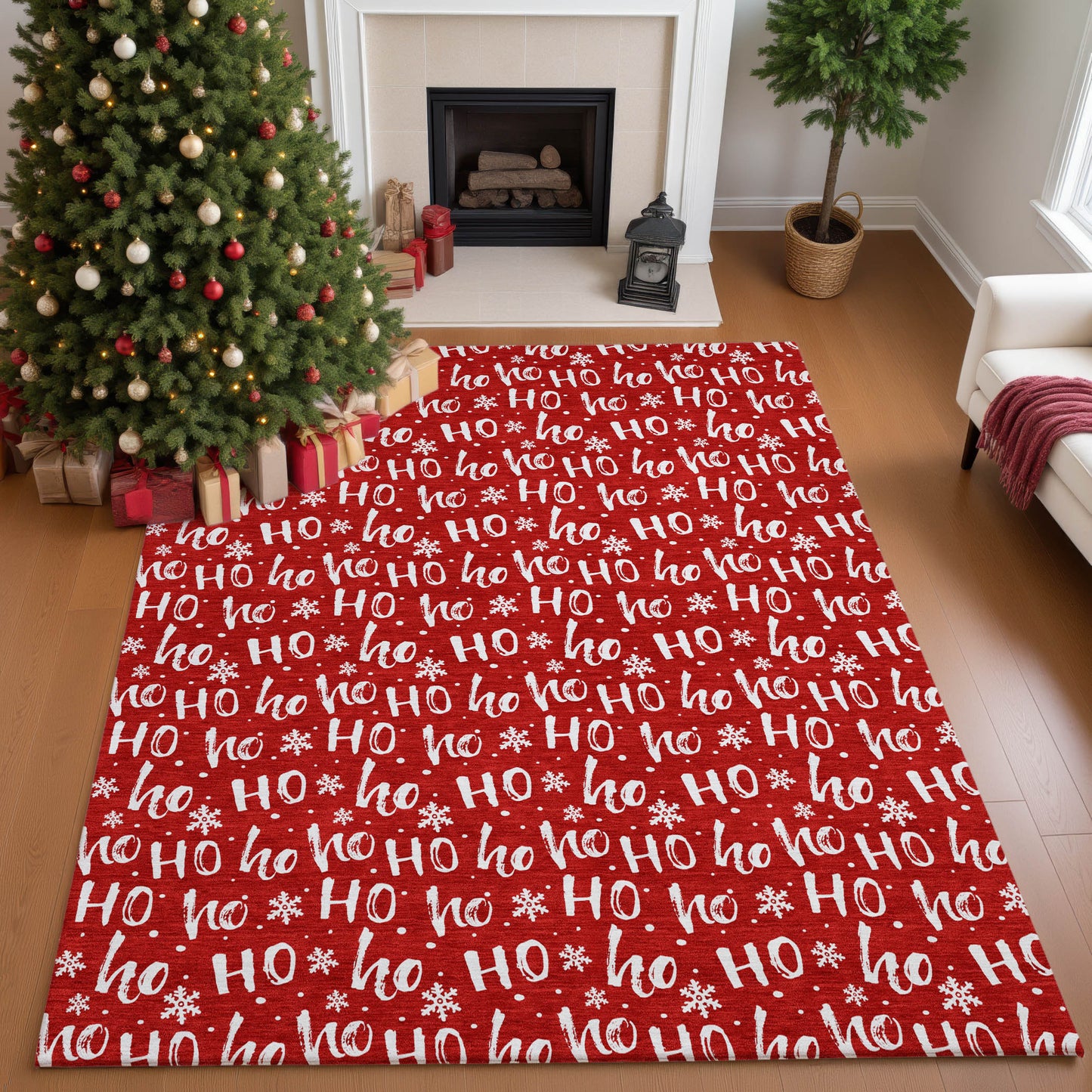 Dalyn Rugs Merry & Bright  Red  Holiday