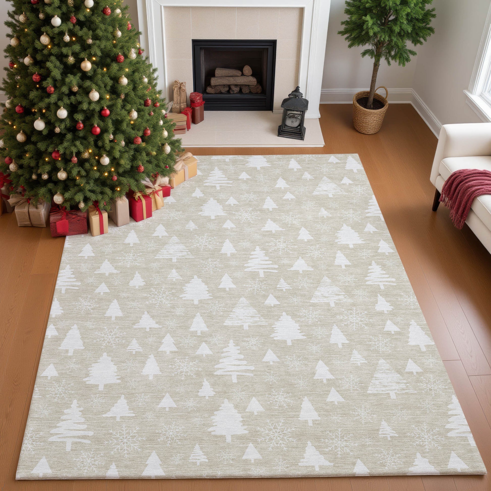 Dalyn Rugs Merry & Bright  Beige  Holiday