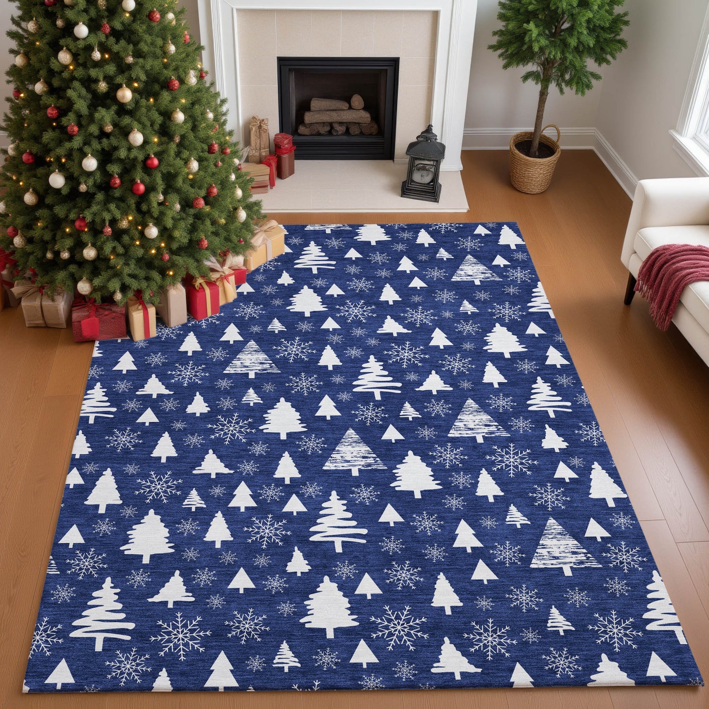 Dalyn Rugs Merry & Bright  Navy  Holiday