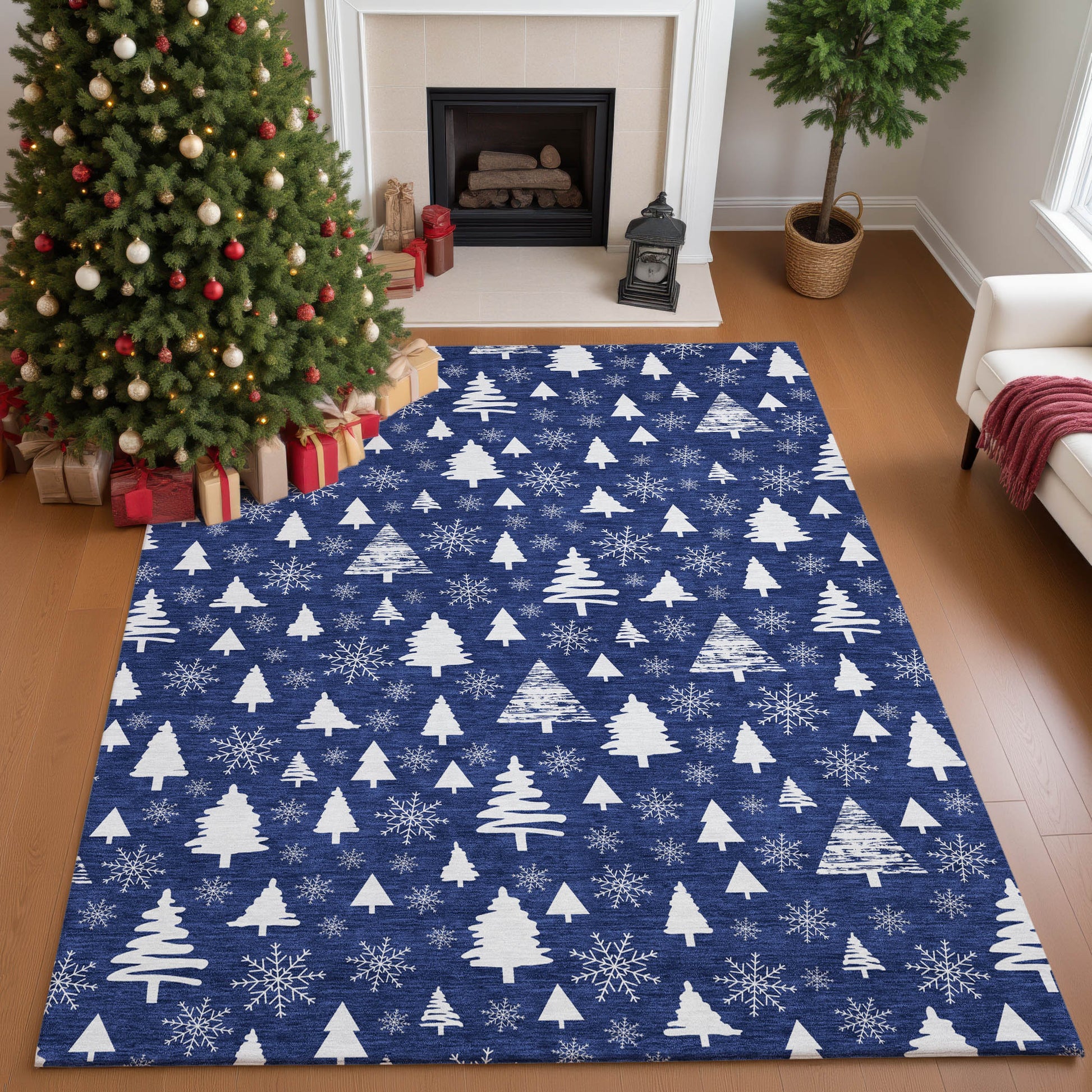 Dalyn Rugs Merry & Bright  Navy  Holiday