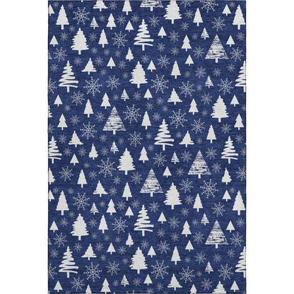 Dalyn Rugs Merry & Bright  Navy  Holiday