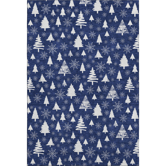 Dalyn Rugs Merry & Bright  Navy  Holiday