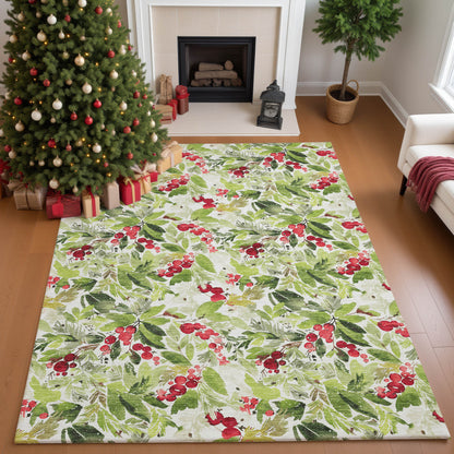 Dalyn Rugs Merry & Bright  Aloe  Holiday