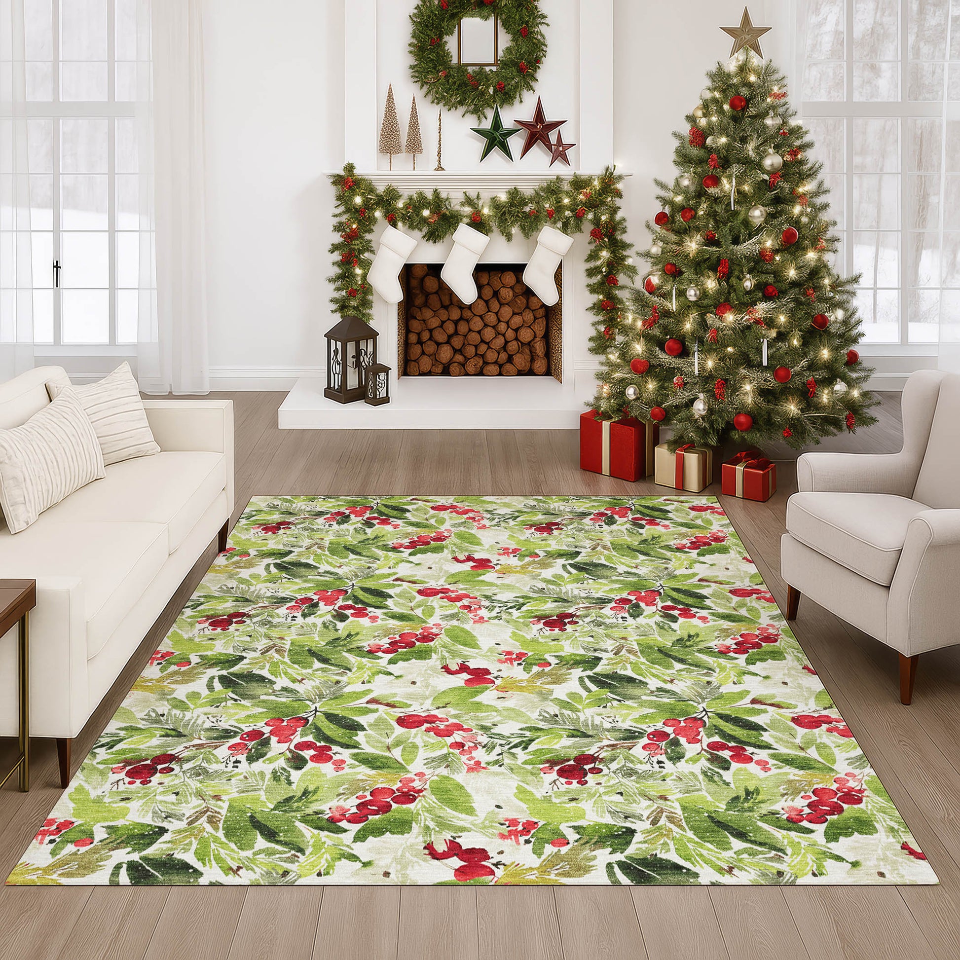 Dalyn Rugs Merry & Bright  Aloe  Holiday