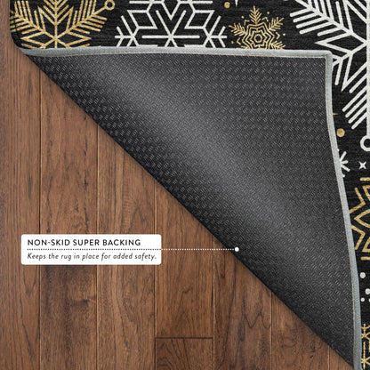 Dalyn Rugs Merry & Bright  Black  Holiday