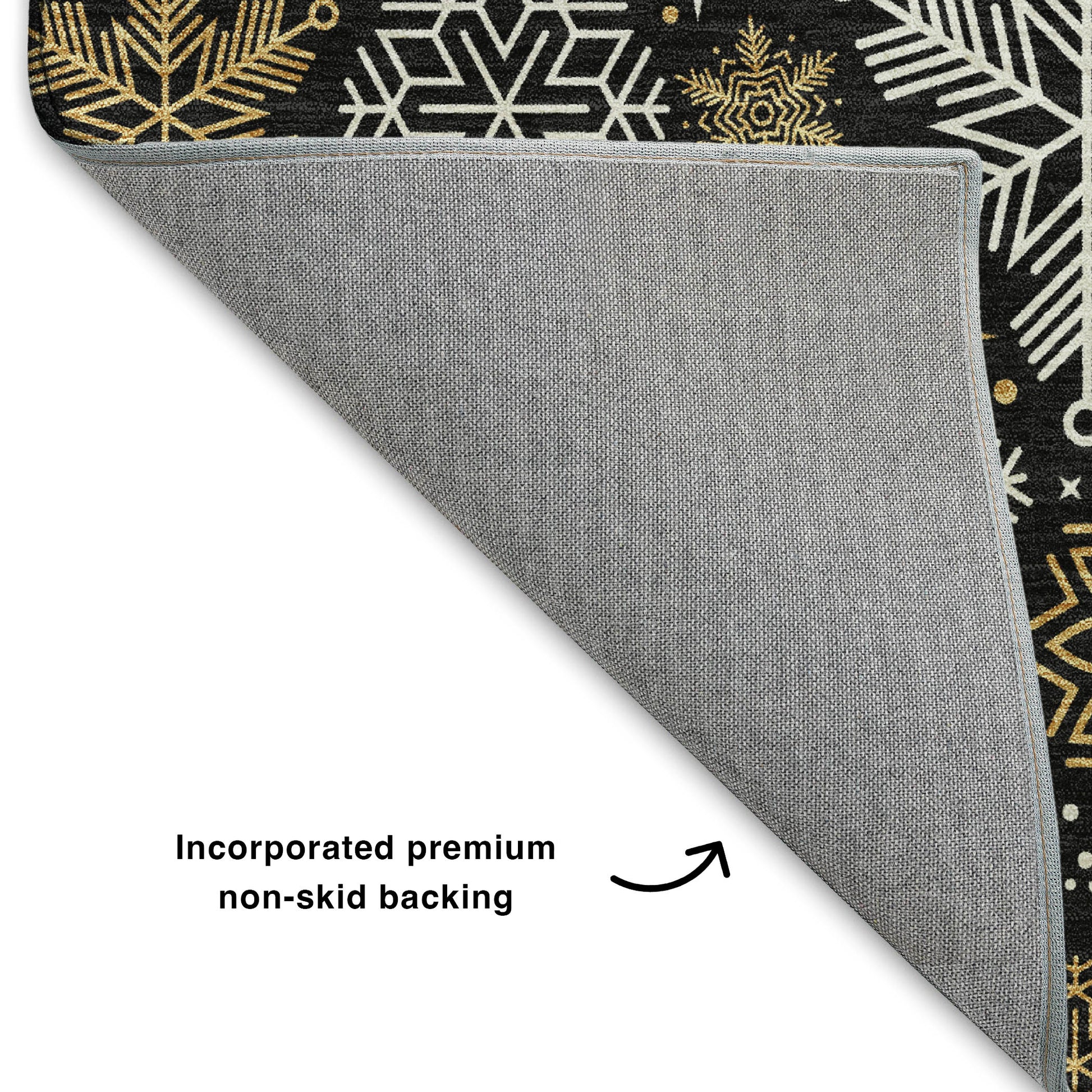 Dalyn Rugs Merry & Bright  Black  Holiday