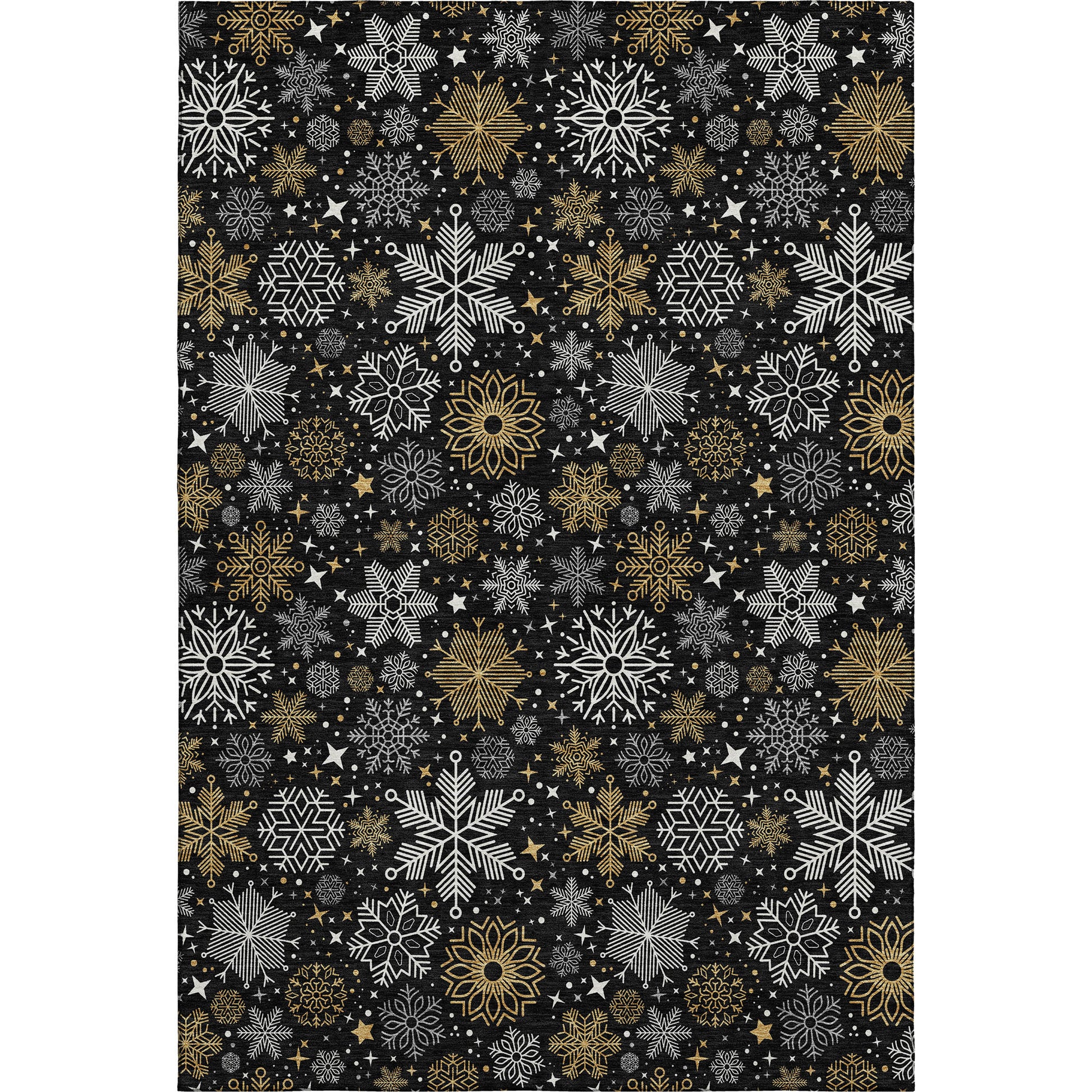 Dalyn Rugs Merry & Bright  Black  Holiday