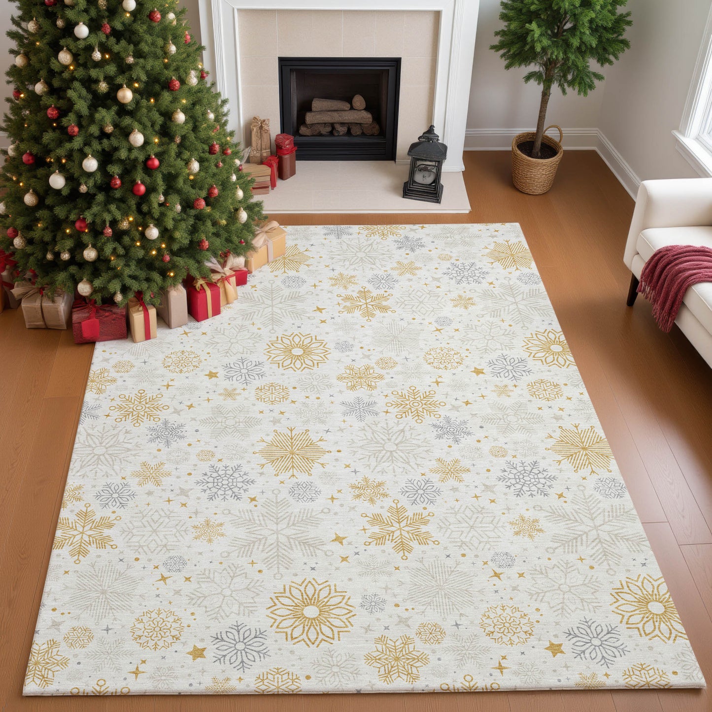 Dalyn Rugs Merry & Bright  Ivory  Holiday