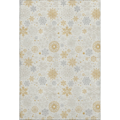 Dalyn Rugs Merry & Bright  Ivory  Holiday