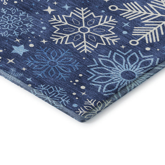 Dalyn Rugs Merry & Bright  Navy  Holiday
