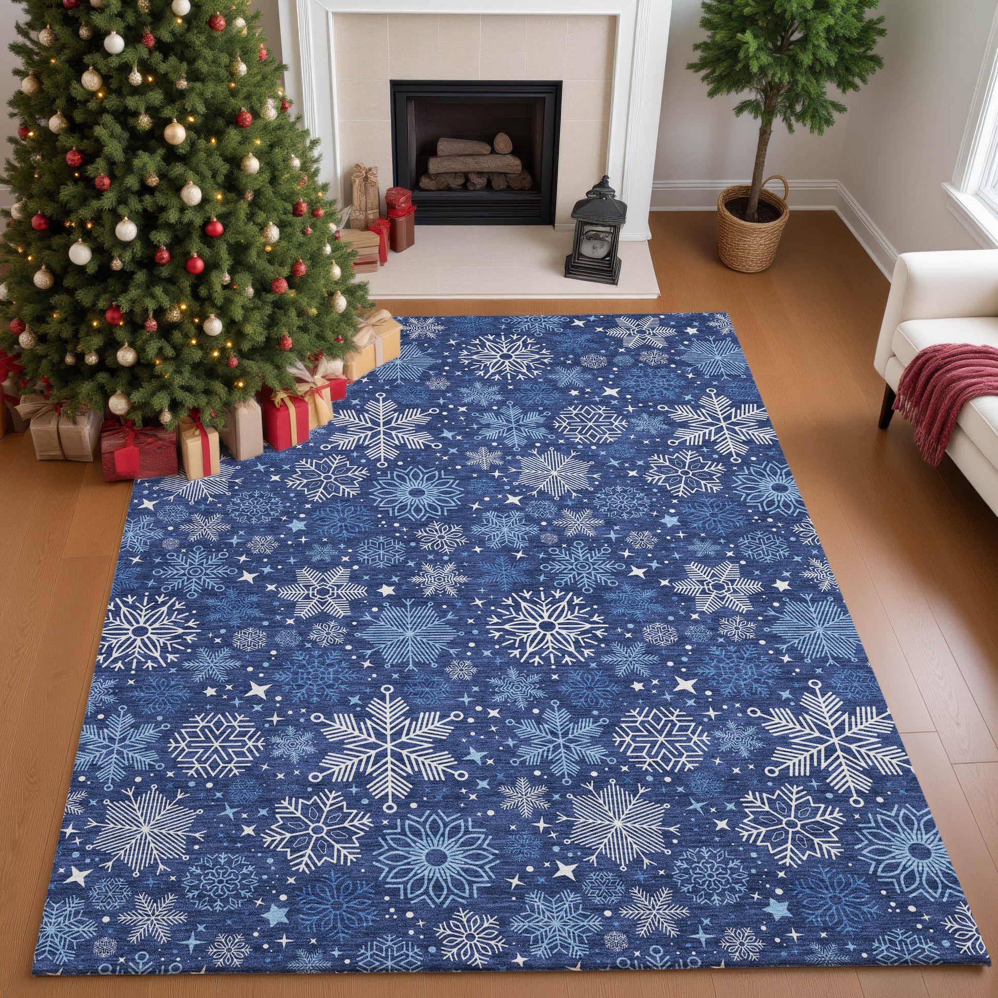 Dalyn Rugs Merry & Bright  Navy  Holiday