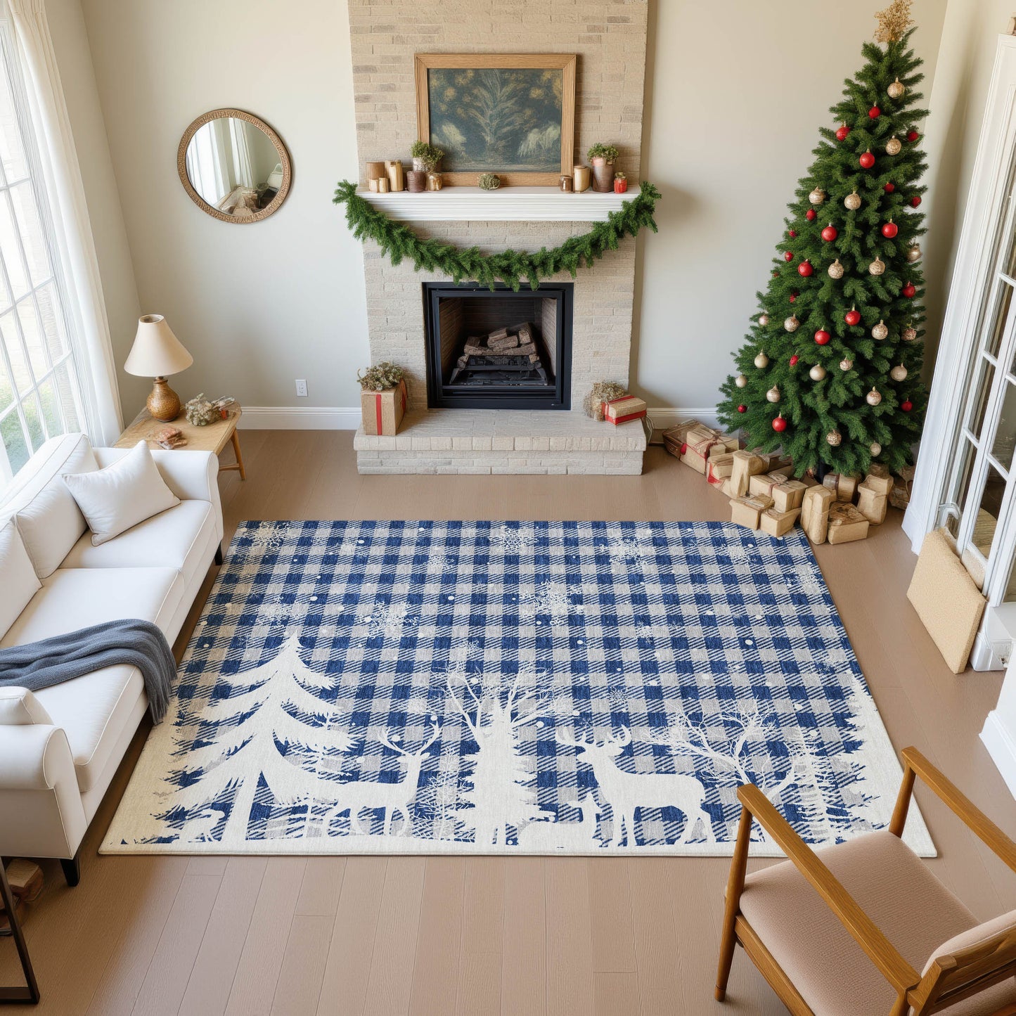 Dalyn Rugs Merry & Bright  Blue  Holiday