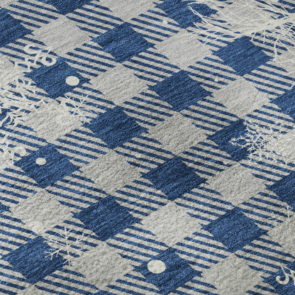Dalyn Rugs Merry & Bright  Blue  Holiday