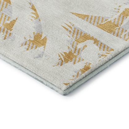 Dalyn Rugs Merry & Bright  Gold  Holiday