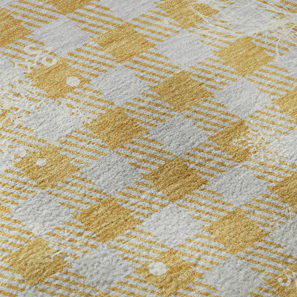 Dalyn Rugs Merry & Bright  Gold  Holiday