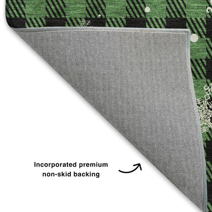 Dalyn Rugs Merry & Bright  Green  Holiday