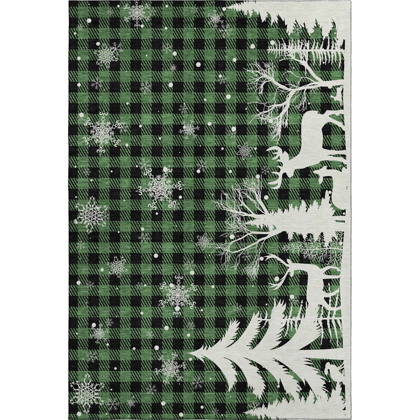 Dalyn Rugs Merry & Bright  Green  Holiday