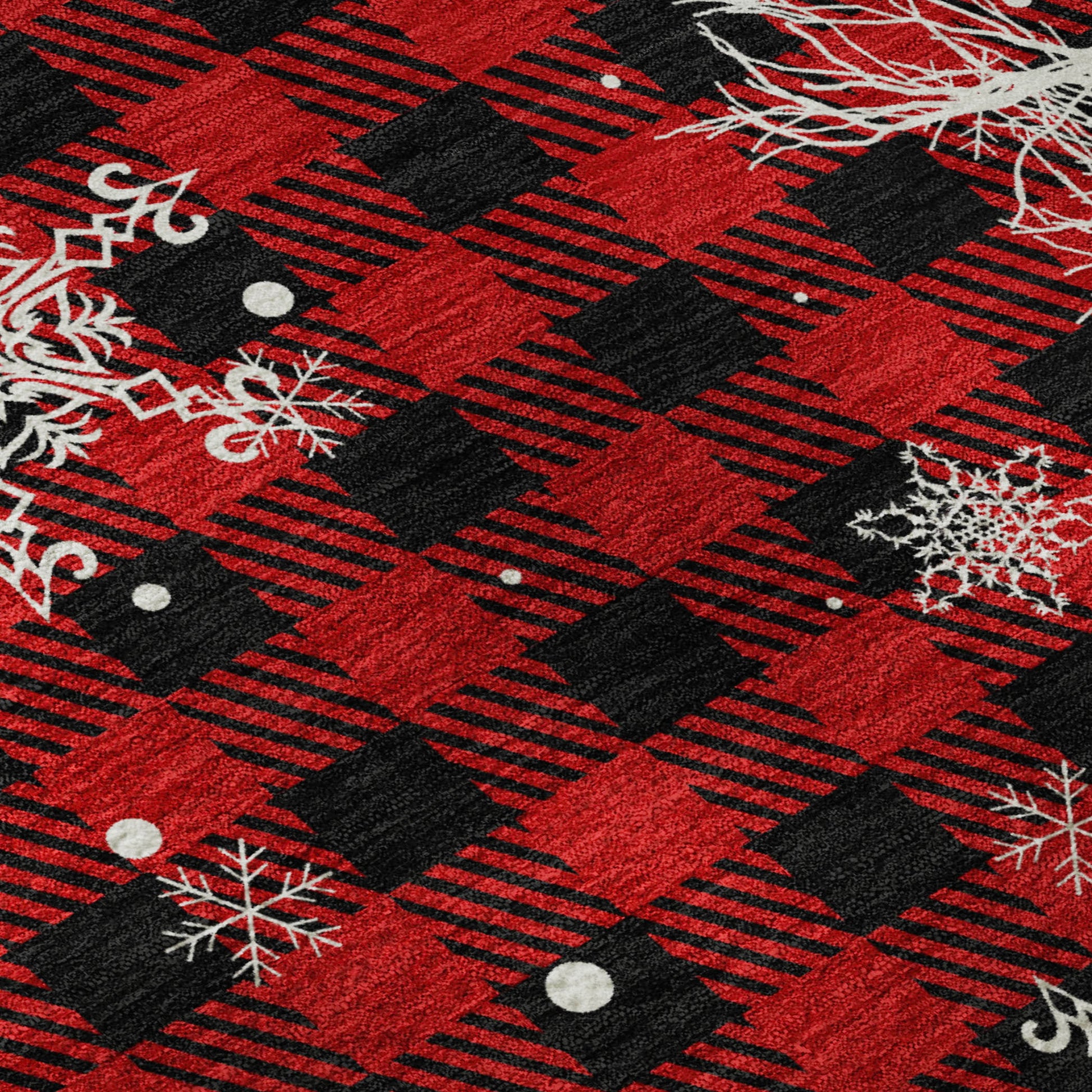 Dalyn Rugs Merry & Bright  Red  Holiday