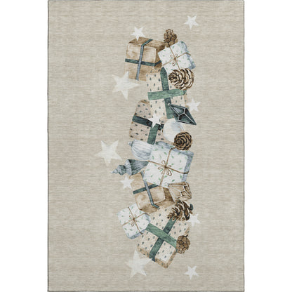 Dalyn Rugs Merry & Bright  Beige  Holiday