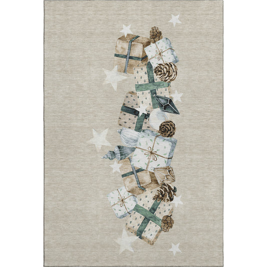 Dalyn Rugs Merry & Bright  Beige  Holiday