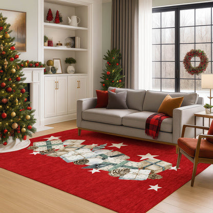 Dalyn Rugs Merry & Bright  Red  Holiday