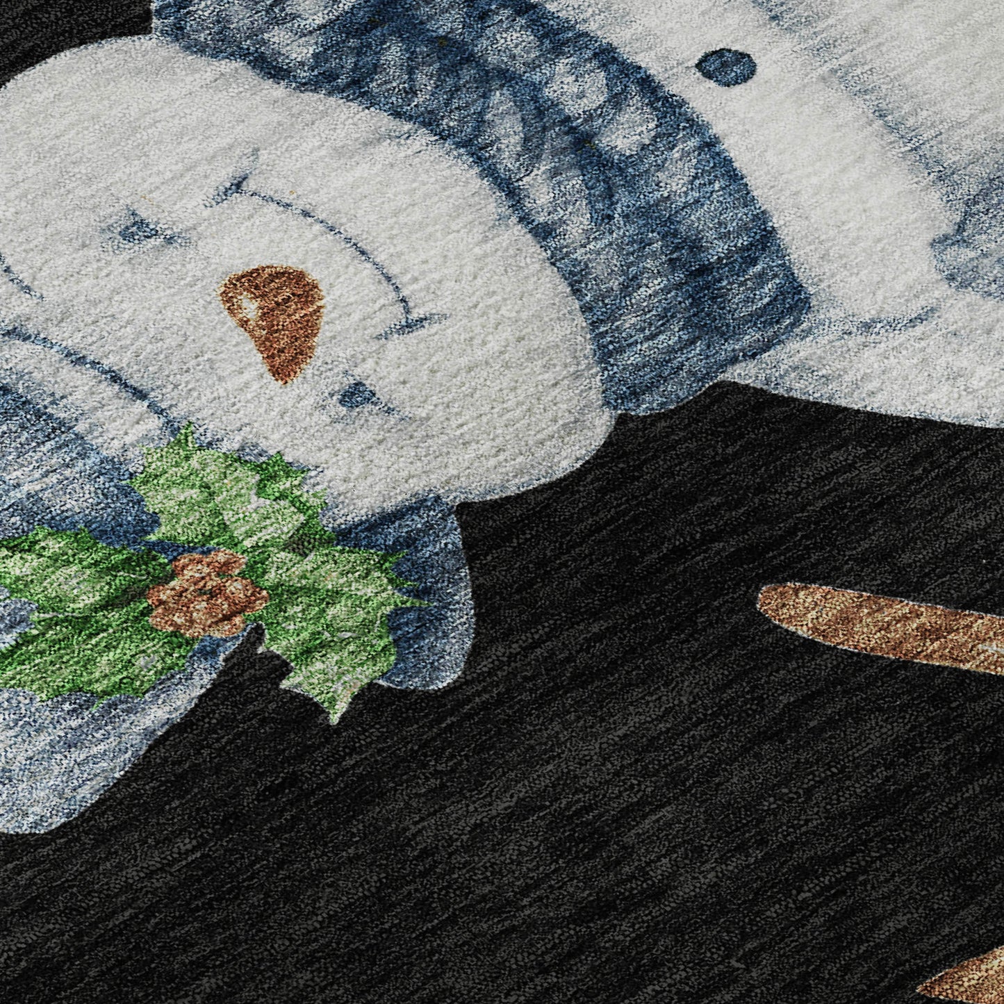 Dalyn Rugs Merry & Bright  Black  Holiday