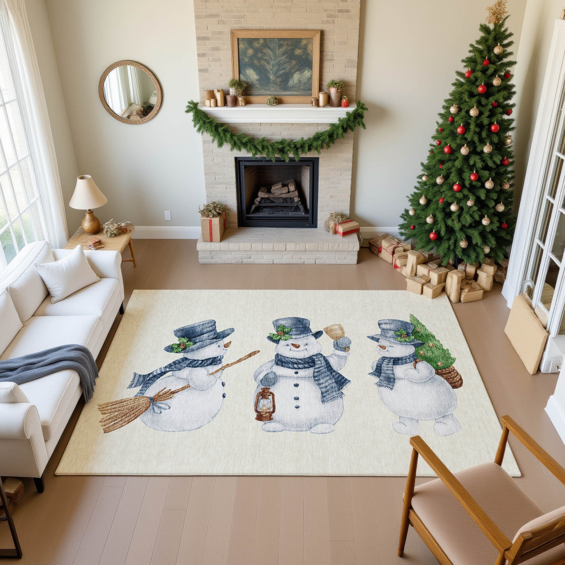Dalyn Rugs Merry & Bright  Ivory  Holiday