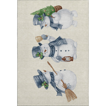Dalyn Rugs Merry & Bright  Ivory  Holiday