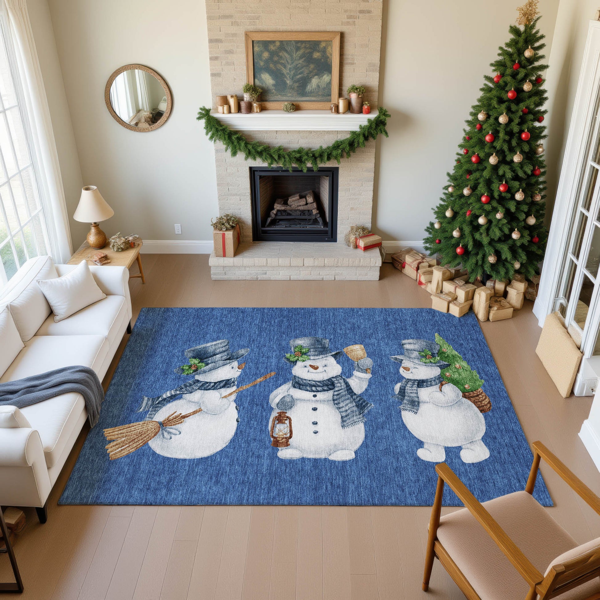 Dalyn Rugs Merry & Bright  Navy  Holiday