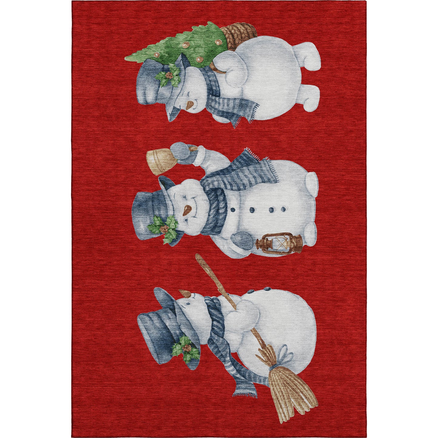 Dalyn Rugs Merry & Bright  Red  Holiday