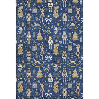 Dalyn Rugs Merry & Bright  Navy  Holiday