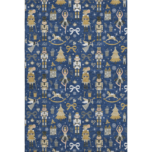 Dalyn Rugs Merry & Bright  Navy  Holiday