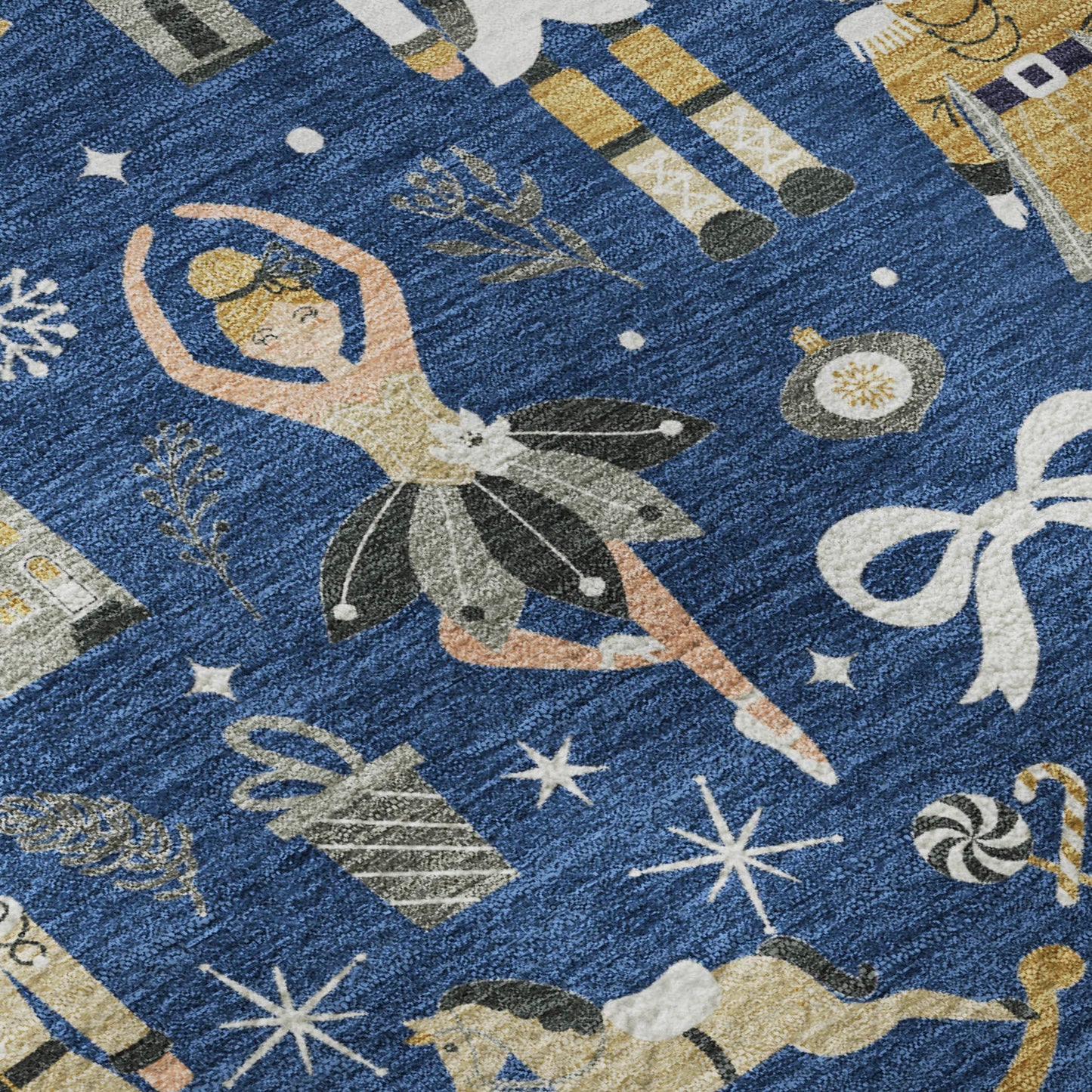 Dalyn Rugs Merry & Bright  Navy  Holiday