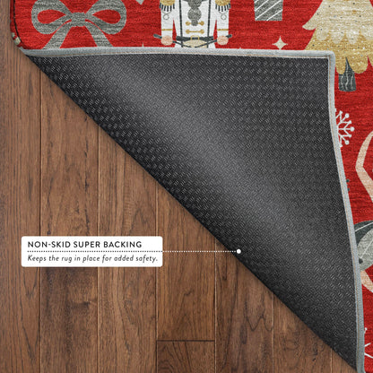 Dalyn Rugs Merry & Bright  Red  Holiday