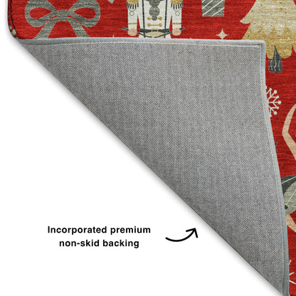 Dalyn Rugs Merry & Bright  Red  Holiday