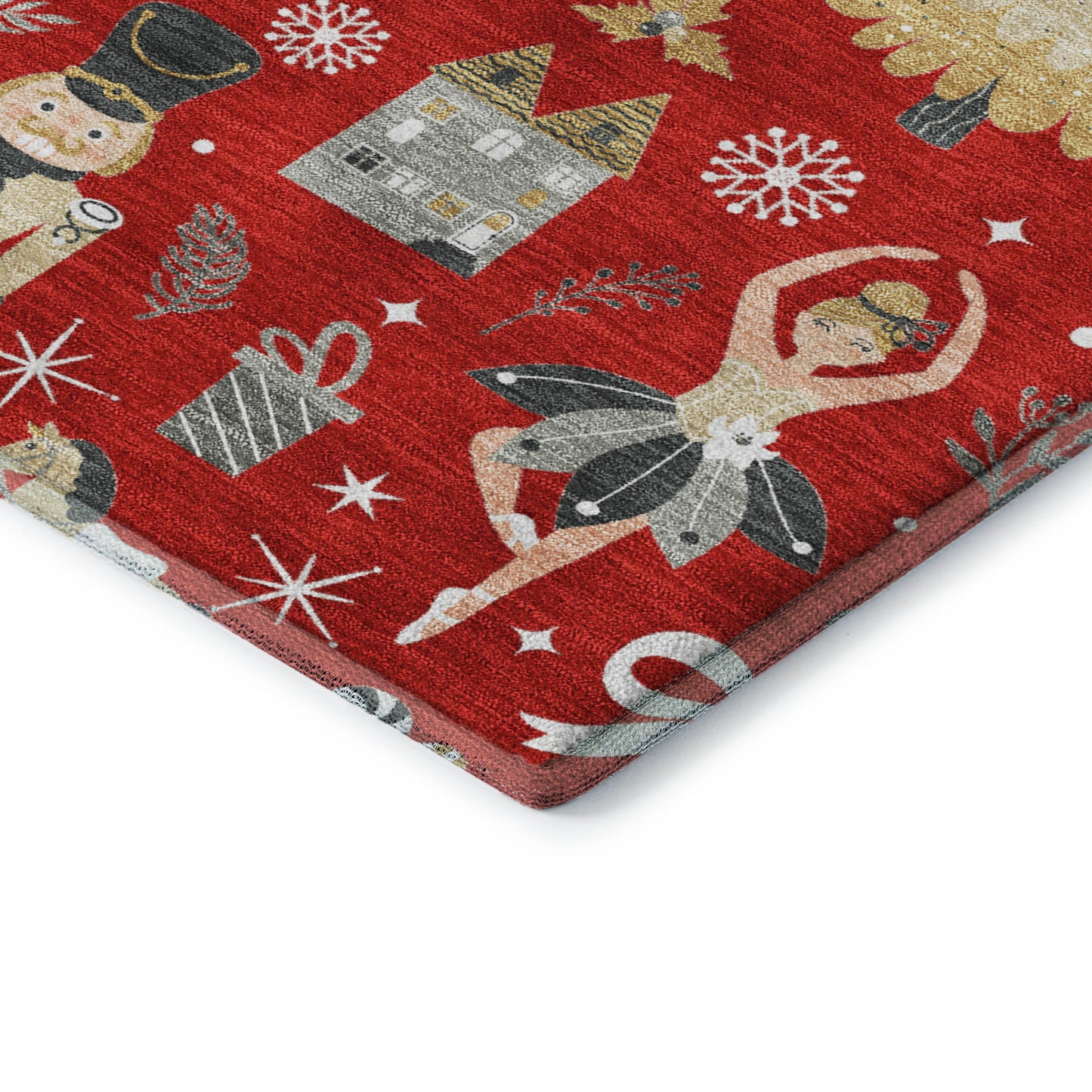 Dalyn Rugs Merry & Bright  Red  Holiday